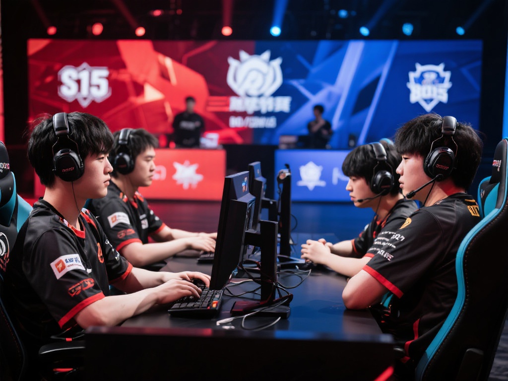 S15全球总决赛赛制对选手心理素质的挑战 三、淘汰赛的残酷:心态决定成败
进入淘